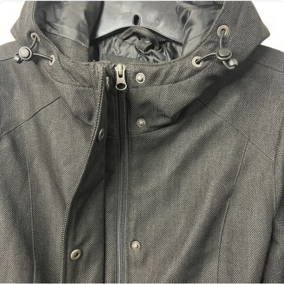 Gotcha Glacier California Women’s Black Hooded Jacket Coat Size S/P - Picture 5 of 16